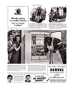 Vintage Print Ad 1941 Servel Electrolux Gas Refrigerator No Moving Parts • $9.75