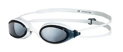 Zoggs Sonic Air Junior Swimming Glasses UV Protection Anti Fog Smoke White • £9.99