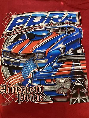 Pdra Drag Racing  American Pride   T Shirt  Size Large • $15.99