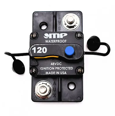 Mechanical Products 120 Amp High Amp Surface Mount Circuit Breaker Reset DC USA • $32.99