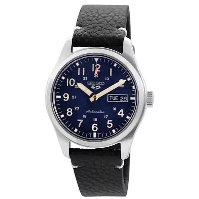 Seiko 5 Sports Field Blue Dial Power Reserve Automatic SRPG39K1 100M Mens Watch • $189.58