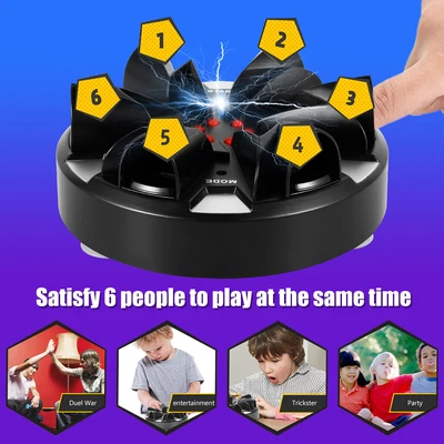 £12.26 • Buy Shock Roulette Game Funny Electric Shocking Lie Detector Battery Operated DgjTu