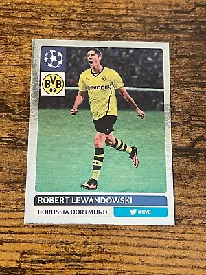 2013-14 Panini ROBERT LEWANDOWSKI UEFA Champions League FOIL Sticker #308 • $1.99