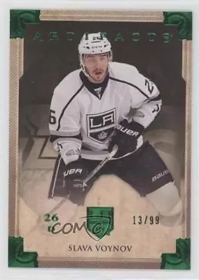 2013-14 Upper Deck Artifacts Emerald /99 Slava Voynov #74 • $3.93