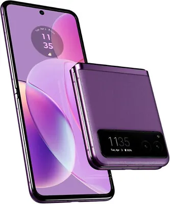 Motorola Razr 5G 2023 128GB SUMMER LILAC UNLOCKED 🔓  XT2323-2 6.9 In ✅ 10/10 • $379.95