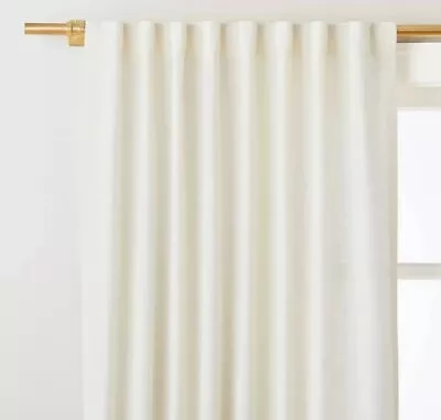 Hearth & Hand With Magnolia Allover Texture Curtain Panel Beige 54x108  • $26.23