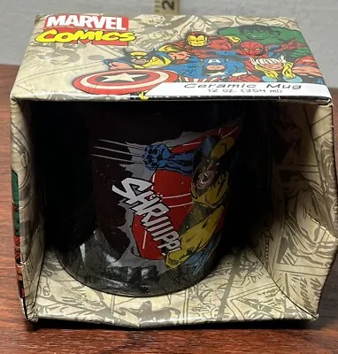 Marvel…Wolverine Mug New In Box 12 Oz Shriiipp! • $11.99