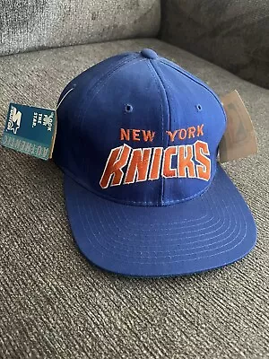 New York Knicks Vintage Starter SnapBack Hat With Original Tags Rare • $39.99