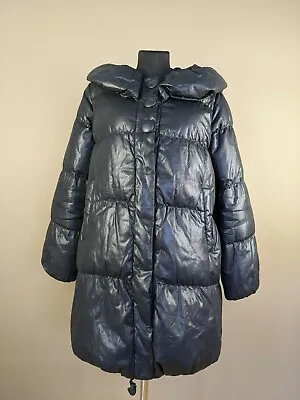 Missoni Jacket Goose Down Puffer Womens Long Black Size US 6 • $79.99