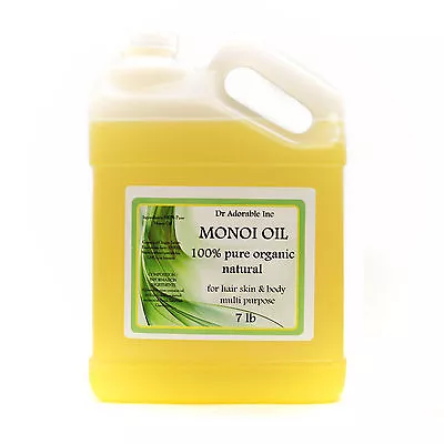 7 Lb MONOI COCONUT OIL PREMIUM 100% PURE ORGANIC NATURAL MULTI PURPOSE HAIR • $127.99