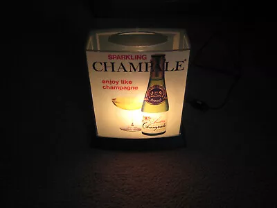 Vintage SPARKLING CHAMPALE Light-Up Bar/Liquor Store Sign  • $50