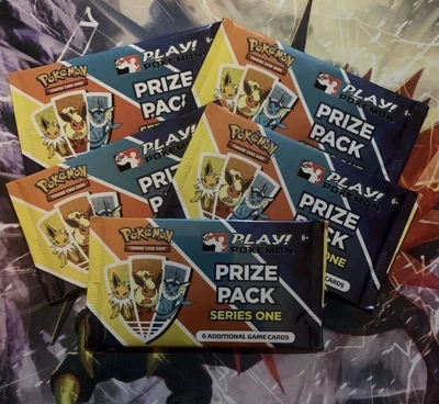 $22.66 • Buy New & Sealed Pokemon Play Promo Exclusive Prize Pack Series 1 Booster 5 Of 50