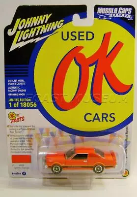 1976 '76 Plymouth Volare Road Runner V/a Used Ok Cars Johnny Lightning 2022 • $8.49