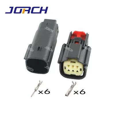 6 Way MX150 Mat-Sealed Male Female Auto Connector 33472-0601/33482-0601 • $7.71