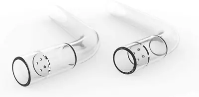 BMTick Stem For Arizer Solo/Air / 2 Replacement Angled Mouthpiece 2 Pack! • £13.33