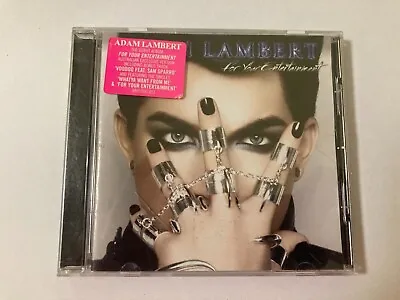 $9.95 • Buy Adam Lambert - For Your Entertainment  - CD