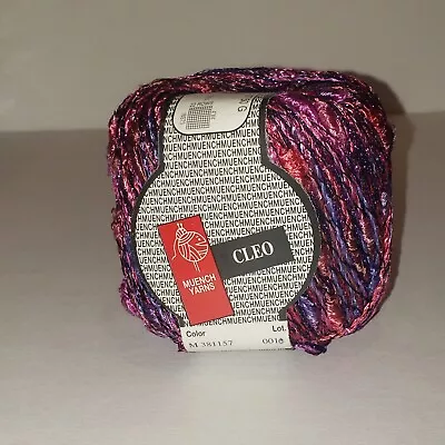 Muench Yarns Cleo Metallic Blend Color 381157 Multicolor Pink Blue • $15