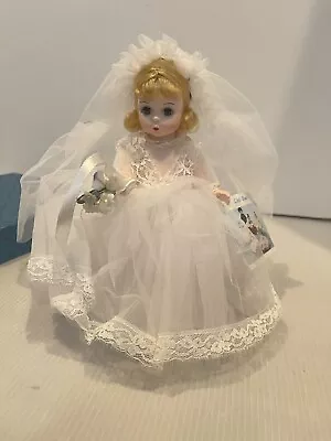 Madame Alexander Doll #435  BRIDE  By Alexander Doll Co. • $22