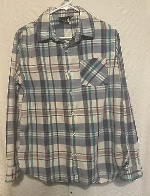 Vurt  Size L Long Sleeve Button Up Shirt • $22.99