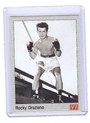 ROCKY GRAZIANO 1991 Boxing Card All World Boxing Hall Of Fame Card #87 • $3.95