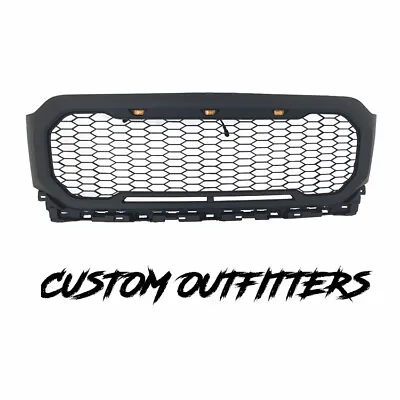 Mesh Vent Matte Raptor Black Grille To Suit Ford F150 2021-2022 XLT Premium • $427.50