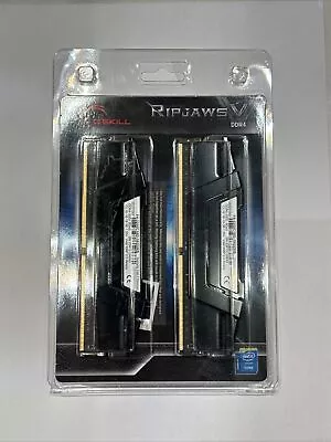 G.SKILL Ripjaws V Series 16GB 288-Pin SDRAM DDR4 3200 (PC4 25600) Desktop Memory • $30