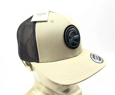 $14.99 • Buy O'Neill CS Snapback Hat - Khaki Black Mesh New Trucker Hat Cap Beach Surf  Moon