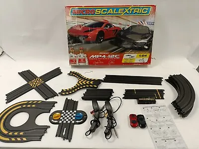 £9.99 • Buy Micro Scalextric McLaren MP4-12C Boxed Set Slot Cars G1074 Ages 4+