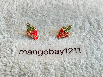 Vivienne Westwood Strawberry Stud Earrings • $59.99