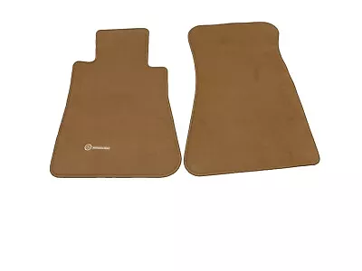 New OEM Mercedes Benz SL-Class R107 Palomino 2PC Floor Mats BQ6680249 • $145