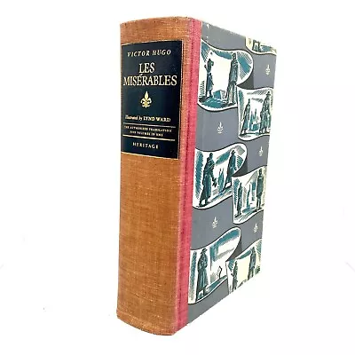  Les Miserables  By Victor Hugo [Heritage Press 1938] • $45