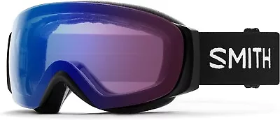 Smith I/O Mag S Snow Goggles Black Chromapop Photochromic Rose Flash + Bonus • $300