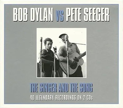 £4.54 • Buy BOB DYLAN Vs PETE SEEGER THE SINGER AND THE SONG - 2 CD BOX SET