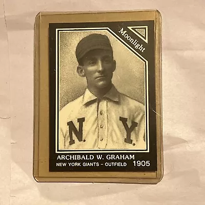 Moonlight Graham Baseball Card Chisholm Mn Field Of Dreams • $35