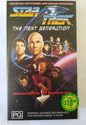 Vhsstar Trek The Next Generation Encounter At Farpoint  • $7.95