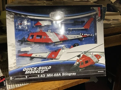 $32 • Buy 1/43 Scale Model Kit Helicopter MH-68A Stingray 891002N US Coast Guard 