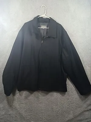 Merona Men's Size Xxl Black Zip Up Jacket • $27.99