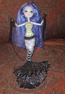 SIRENA VON BOO Monster High Doll FREAKY FUSIONS Ghost Mermaid 2014 HYBRIDS • $38