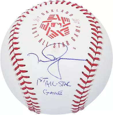 Mark McGwire Oakland Athletics Signed 1987 ASG Ball &  1st All Star Game  Insc • $399.99