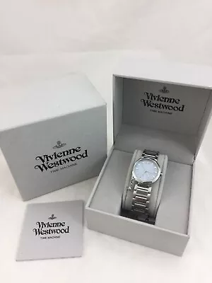 Vivienne Westwood Women's Watch Poplar Stainless Steel 34.5mm VV246LBLSL New* F1 • £64