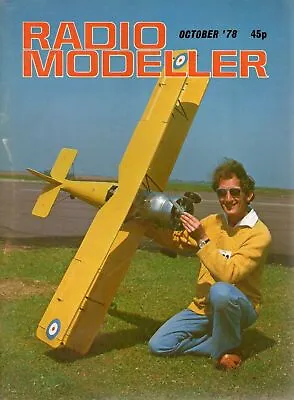 1978 OCT 37513 RADIO MODELLER  Radio Control Magazine For Everyday Enthusiasts • £2