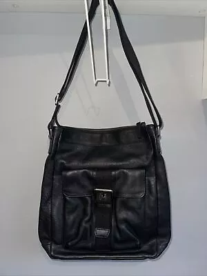 M&S Autograph Men’s Luxury Leather Crossbody Bag BNWT • £35