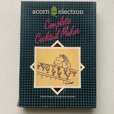 Acorn Electron Computer Software - Cocktail Maker • £9.99