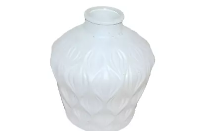 Vtg Miami Carey 1960S White Glass Globe Shade Organic MCM Mo.#329L For Sconce • $15.50