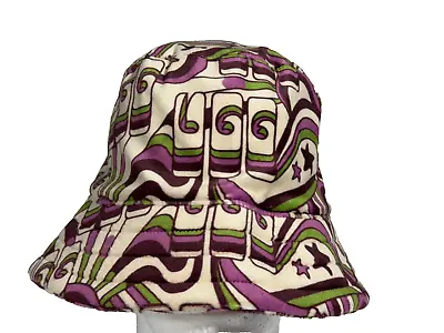 UGG Retro 70's Logo Velvety Bucket Hat O/S M/L NEW • $59.99