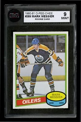 1980 O-pee-chee #289 Mark Messier Ksa 9 Hq Centered Best One On Ebay Great Price • $500