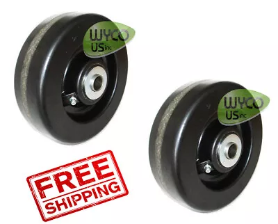 (2) 6  Deck Wheels For New Holland 914a 60 Side Discharge Mid-mount 83970390  • $89.50