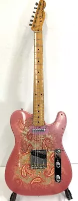 Fender Japan TL69 Pink Paisley Made In Japan 1983 JV Serial Electric Guitar MOD • $3179