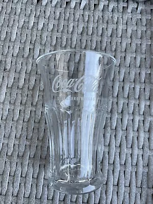 RARE ITEM- Coca Cola Signature Mixers Edition Tall Mixer Style Glass • £3