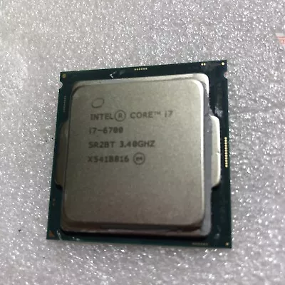 Intel Core I7-6700 CPU Processors 3.4GHz Quad Core 8 MB Socket1151 SR2BT #U 032 • $110